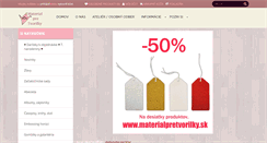 Desktop Screenshot of materialpretvorilky.sk